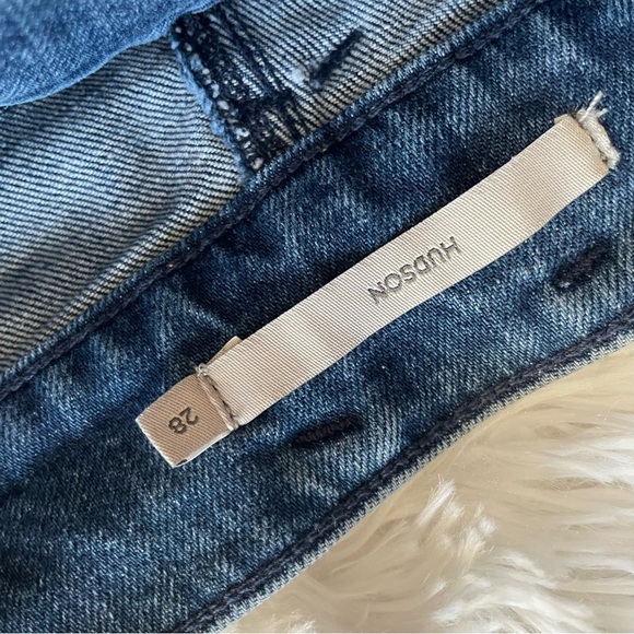 Hudson | Utility Straight Ankle Jean, Tie Waist, size 38 - Picture 11 of 15